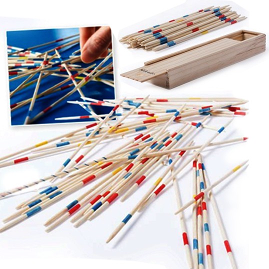 Philos 3112 Mikado Gigante - Gioco Di Abilità In Bambù - Bacchette Da 500 Mm