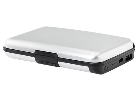 Porta-Tarjetas Anti-Clonación RFID con Power Bank - Imagen 4