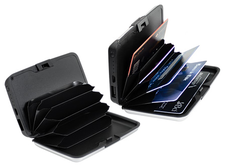 Porta-Tarjetas Anti-Clonación RFID con Power Bank - Imagen 3